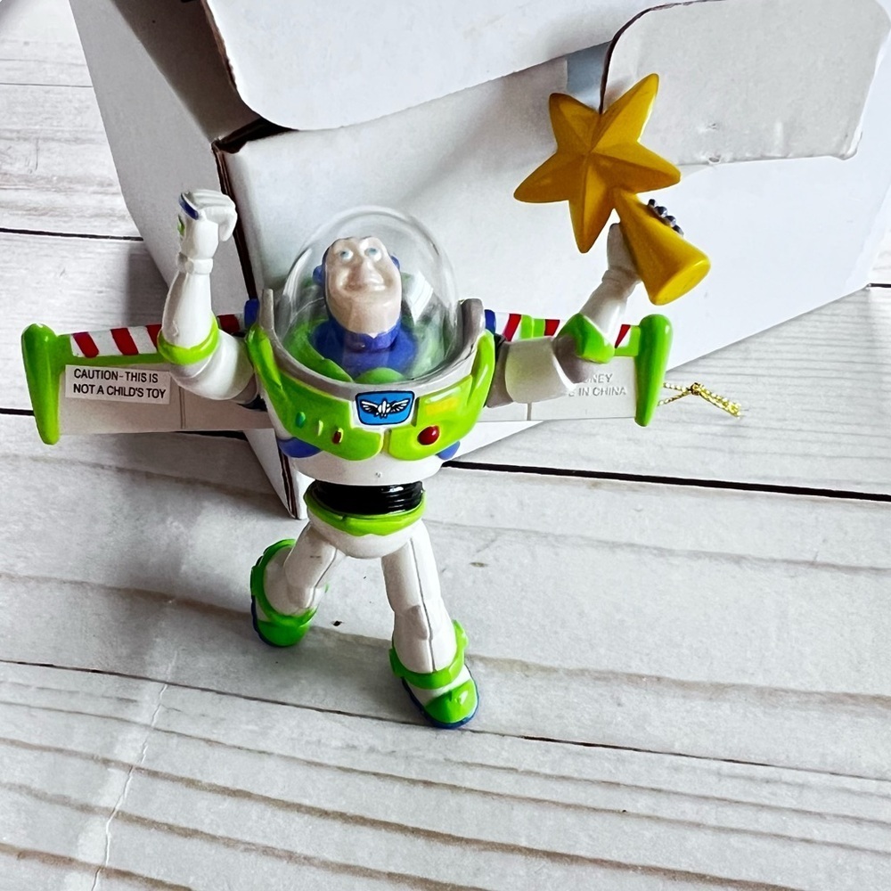 NWT Buzz Lightyear Disney Grolier Christmas Magic Ornament - Picture 2 of 6